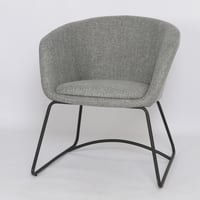 طقم 2 كراسي قماش عدة ألوان