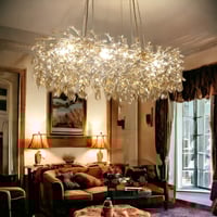 ثريا كريستال ستيل ذهبي