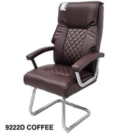 كرسي ثابت جلد عدة ألوان