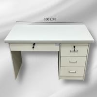 مكاتب ميلانين ابيض عدة مقاسات