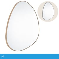 مرايا خشب 80سم عدة ألوان