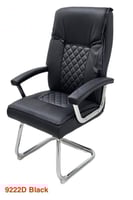 كرسي ثابت جلد عدة ألوان