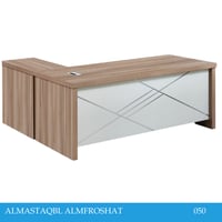 طقم مكتب مع سكرتارية عدة مقاسات