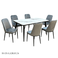 طقم طاولات طعام رخام 6و4 كراسي عدة الوان