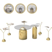 طقم طاولات خدمة عدة موديلات