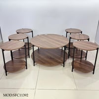 طقم طاولات خدمة عدة ألوان