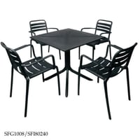 طقم طاولة مع كراسي عدة ألوان