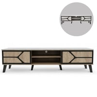 طاولات تلفاز عدة ألوان مقاس 180سم