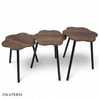 طقم طاولات خدمة عدة ألوان