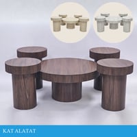 طقم طاولة عدة ألوان