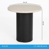 طاولة خدمة مودرن لون أسود