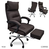 طقم 2كرسي مكتب جلد عدة الوان