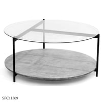 طاوله وسط قزاز عدة الوان