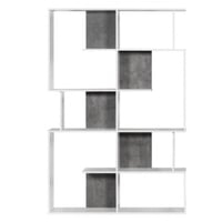 رف تخزين خشب عدة ألوان