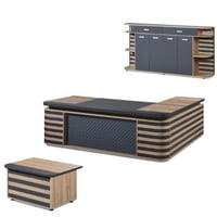 طقم مكتب مدراء وتنفيذيين فخم 240 سم