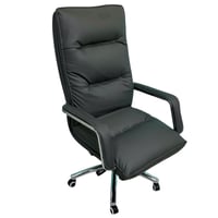 كرسي مكتب جلد فاخر عدة ألوان