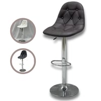 كرسي كاونتر جلد عدة ألوان