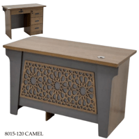 مكتب مقاس 100و120 سم عدة ألوان