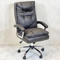 كرسي مكتب دوار جلد عدة الوان