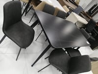 طقم طاولة بورسلان 4و6 كراسي عدة ألوان