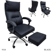 طقم 2كرسي مكتب جلد عدة الوان