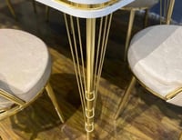 طقم طاولة وست كراسي 5 ألوان