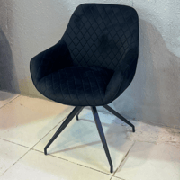 كرسي طاوله طعام مخمل عدة الوان