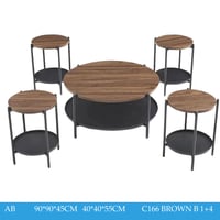 طقم طاولات خدمة عدة ألوان