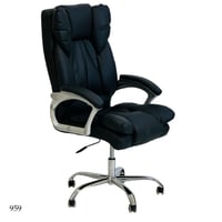 كرسي مكتب فخم جلد عدة الوان