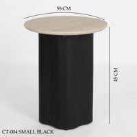 طقم طاولات مودرن لون اسود عدة مقاسات