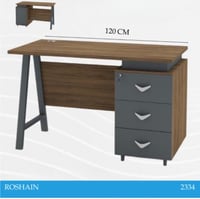 مكتب مع ادراج 120و140 سم