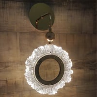 جداري ليد ذهبي 3 اضاءات