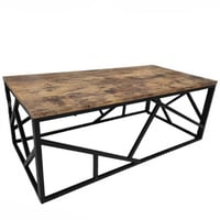 طاولة مودرن لون خشبي