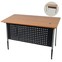 مكتب لون خشبي فاتح