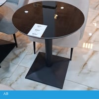 طاوله كوفي 60و70 سم لون اسود