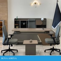 طقم مكتب مدراء عدة مقاسات