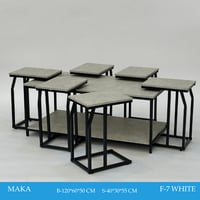 طقم طاولات خدمة عدة ألوان