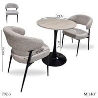 طقم طاولة وكرسيين عدة الوان