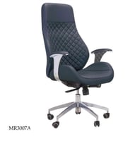 كرسي مكتب دوار وثابت جلد عدة ألوان