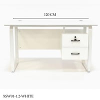 مكتب مع ادراج 120و140 سم عدة الوان