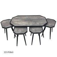 طقم طاولات عدة الوان