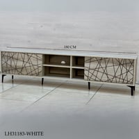 طاولة تلفزيون 180و160 سم عدة ألوان