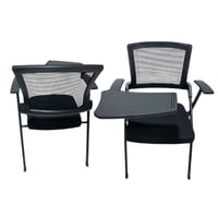 طقم 2 كراسي محاضرات اسود