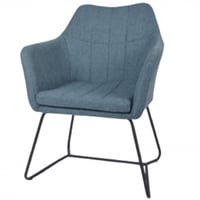 كرسي أزرق فاتح