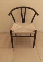 كرسي بوهيمي لون أسود