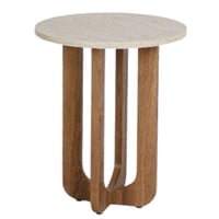 طاولة خدمة لون بني