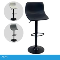 طقم 2 كراسي بار جلد عدة الوان