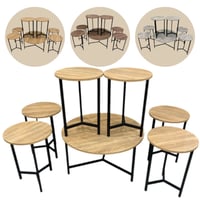 طقم طاولات وسط عدة الوان