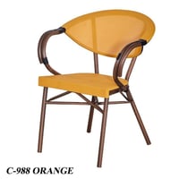 طقم 4 كراسي حديقة عدة ألوان