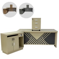 مكتب مع سكرتارية 180 سم